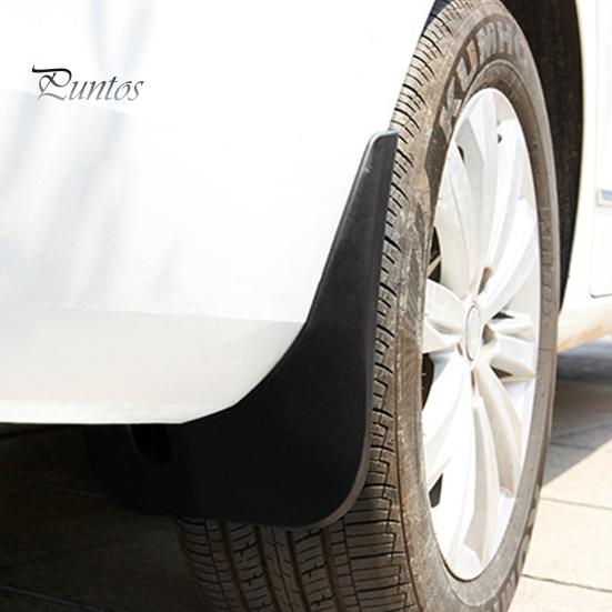Truck Fender Set 4Pcs Car Mud Flaps with Screws Universal Fit PVC Auto SUV RV Easy Installation Front Rear Wheel Splash Guard Automotive Exterior