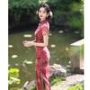New Chinese Cheongsam 1011 New Women's Summer Improved Young Temperament Dress Can Be Worn Every Day