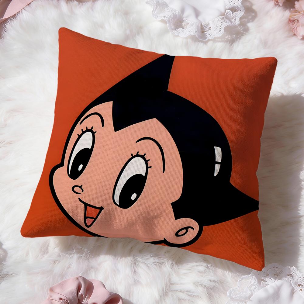 classic anime a-Astro Boy Cushion Cover Premium Comfort Reversible Pillow Cove -Two in One Design for Any Room & Car Interior