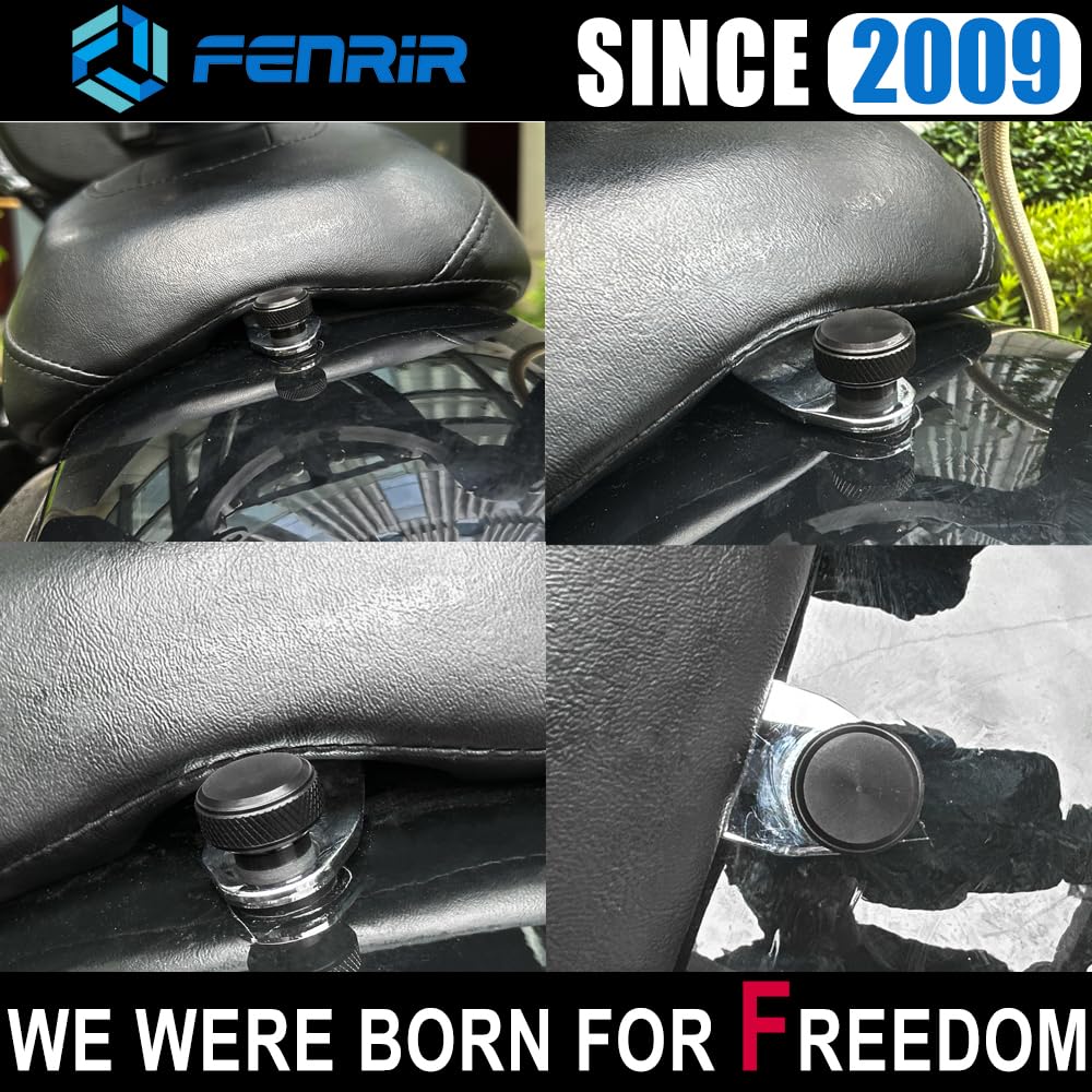 FENRIR Motorcycle Quick Release Seat Bolt Screw 304 Stainless Steel