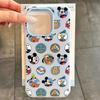 Mickey Mouse Label Applies To Apple 16/17promax Mobile Phone Case iPhone15 Skin Matte 14 Sets Air