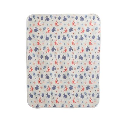 Waterproof Changing Pad Liner Washable Breathable Cotton Diaper Changing Pad 80x100cmUnderwater