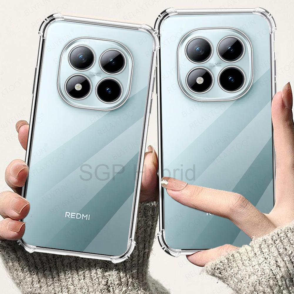 For Redmi Note 15 Pro Note15 Pro+ 5G Case Clear Silicon Back Cover Xiaomi Redmy Note15Pro Plus Shockproof Funda Soft Shell Coque