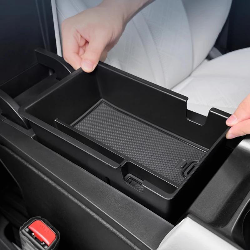 Car Armrest Box Storage Auto Door GPS Organizer For BYD ATTO 2 YUAN S1 PRO 2025-2026 Under Centrol Control Tray Water Cup Holder