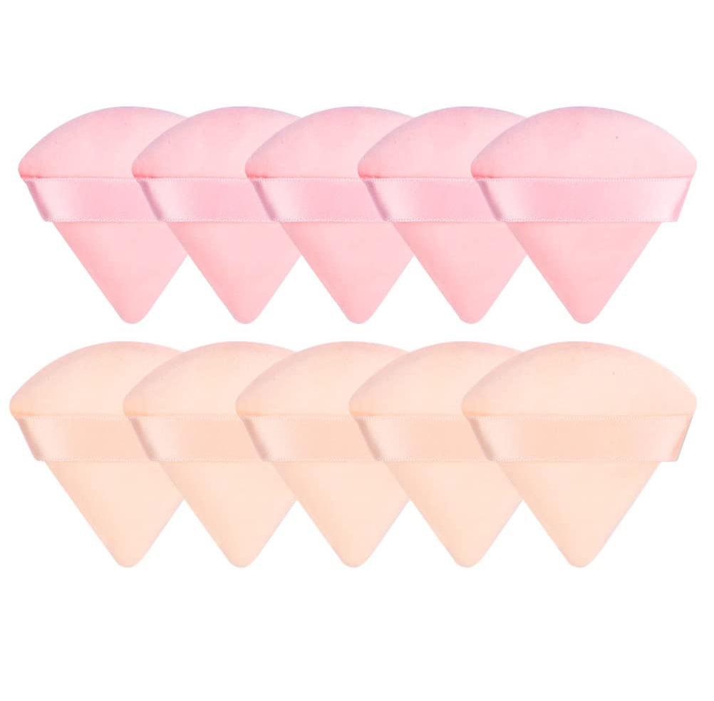 Cross-Border Triangle Powder Puff: Loose Powder Makeup Tool