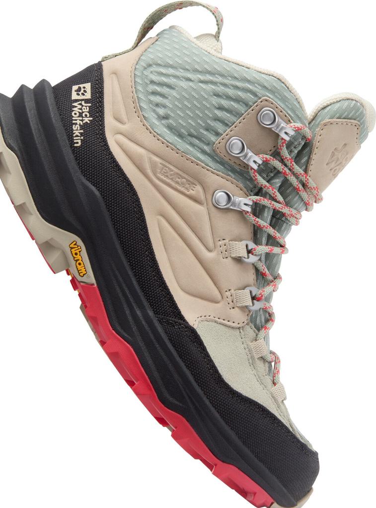 Обувь для треккинга Jack Wolfskin Cyrox Texapore Mid W mint leaf 4137