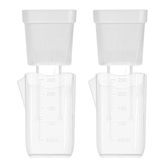 Self Watering Plant Pots Mini Translucent Plastic Planters Plant Propagation Pot with Reservoir for Seedlings Cuttings