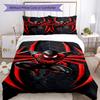 3pcs Spider Man Bedding Set Duvet Cover Closure Includes 1 Duvet Cover & 2 Pillowcases, Soft and Comfortable for All Seasons.