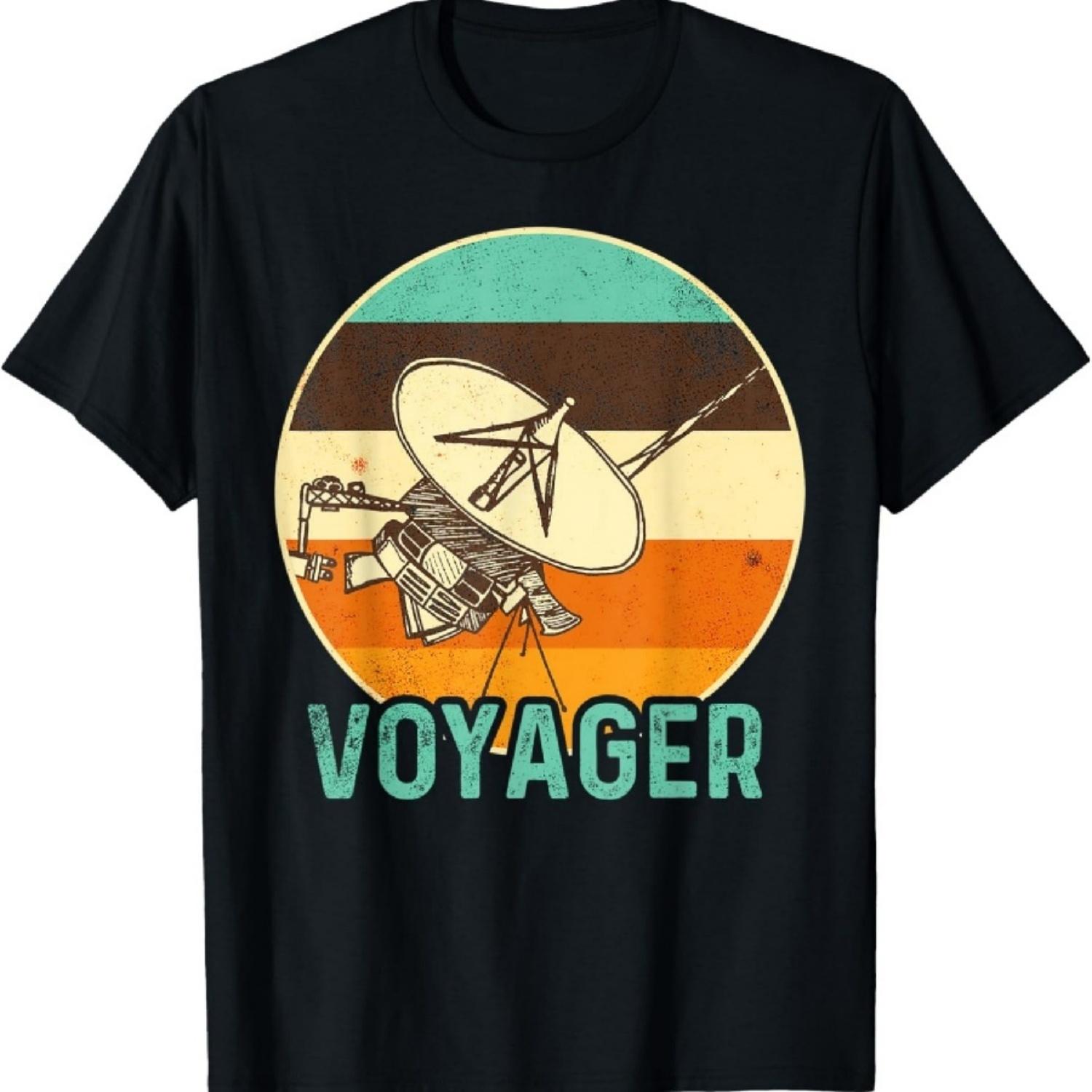 Voyager Space Probe Spacecraft Solar System Astronomy T-Shirt S