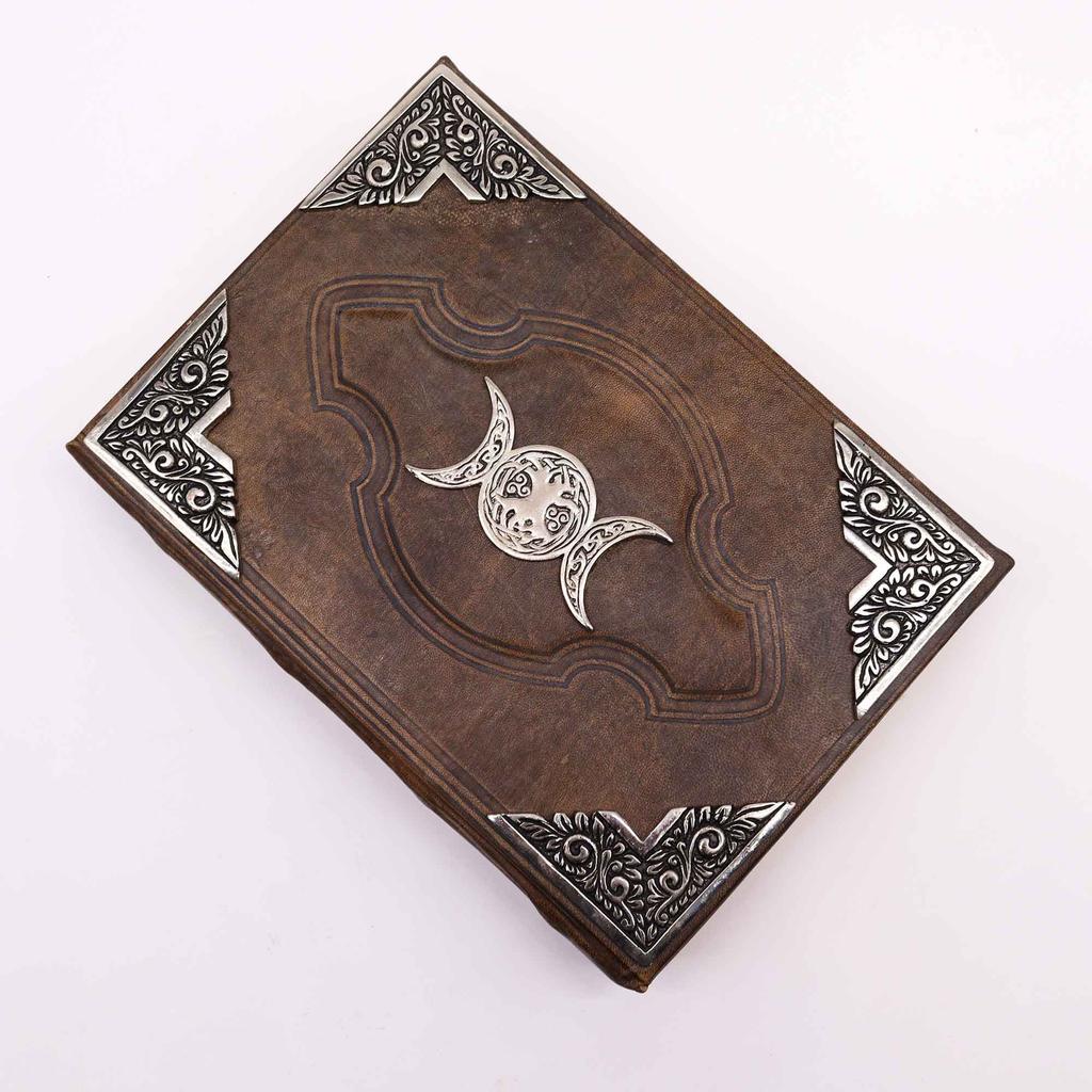 Triple Moon Journal - Zinc Symbol 200 Pages