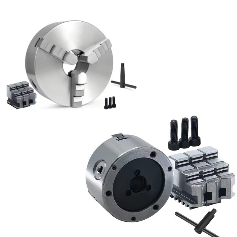 K11 80 100 125 160 200 250 130 Lathe Chuck 100mm Sanou Four Jaw Self-centering Chuck 4'' Scroll Chuck For Small L Tire Chucks 1