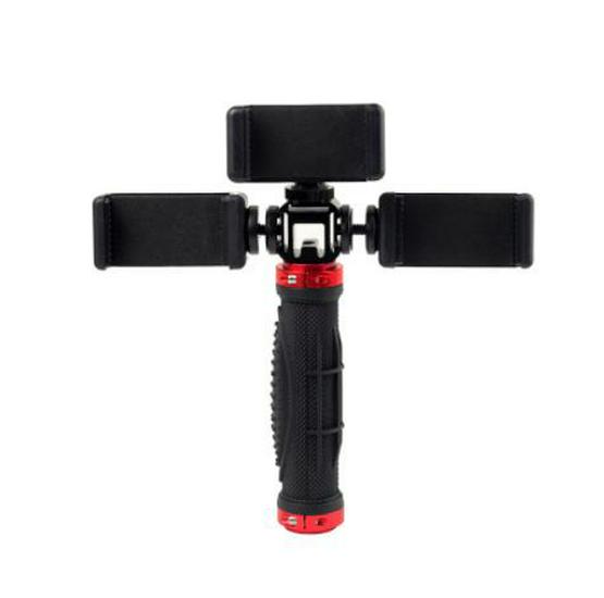 Dual Phone Livestream & Video Stand for Multi-Camera Photography and Videography