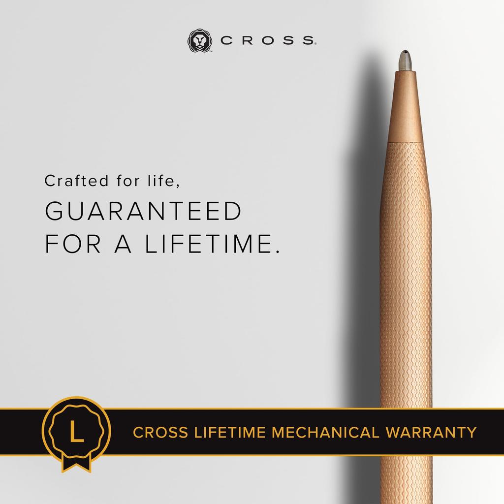 Cross Classic Century Brushed Rose Gold Ballpoint Pen Medium