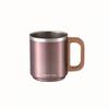 Captain Stag Outdoor Cup Double Stainless Steel Mug 330ml Wooden Pattern Mauve Pink Cs Charmant Uh 2035