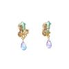 Blue Squid Earrings for Women PalnartPoc Palnart Poc Official Bluff Superior Gift Firefly Squid Earrings