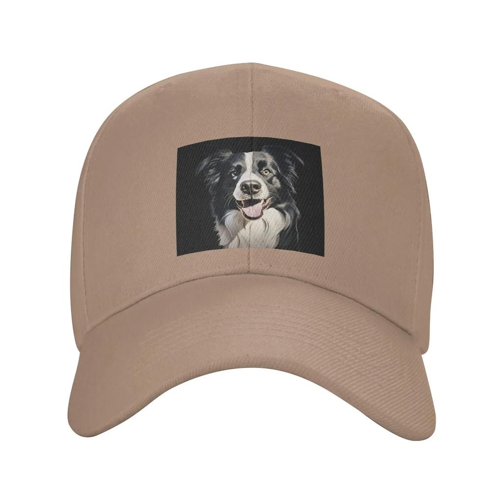 Unisex Baseball Hats Border Collie Outdoor Streetwear Summer Sports Baseball Caps Hip Hop Cap Casquette Hats