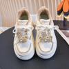 Labubu 2026 Kids' Spring White Soft Sole Low-Top Sneakers for Girls