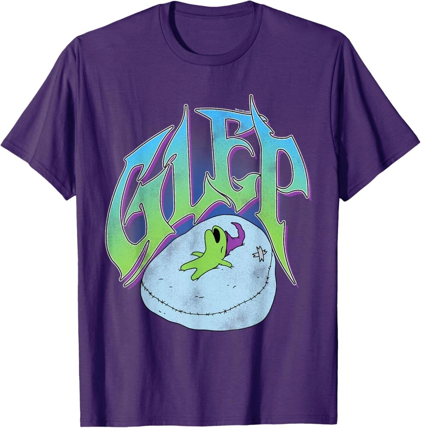 Smiling Friends Napping Glep Colorful Old English Cartoon T-Shirt 3XL