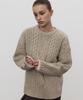 ELLIOTI Aran Wool Sweater_2Color