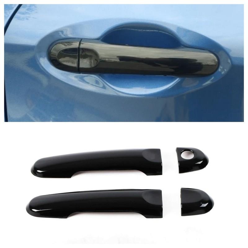 For Nissan Juke 2010 2011 2012 2013 2014 2015 2016 2017- ABS Chrome Door Handle Cover Trims Sticker Car Styling Accessories