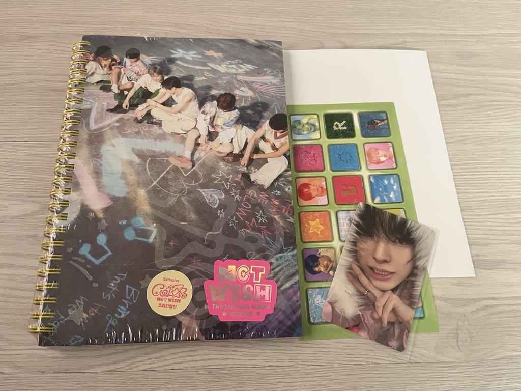 [USED] NCT WISH color photobookver first limited edition Yuushi