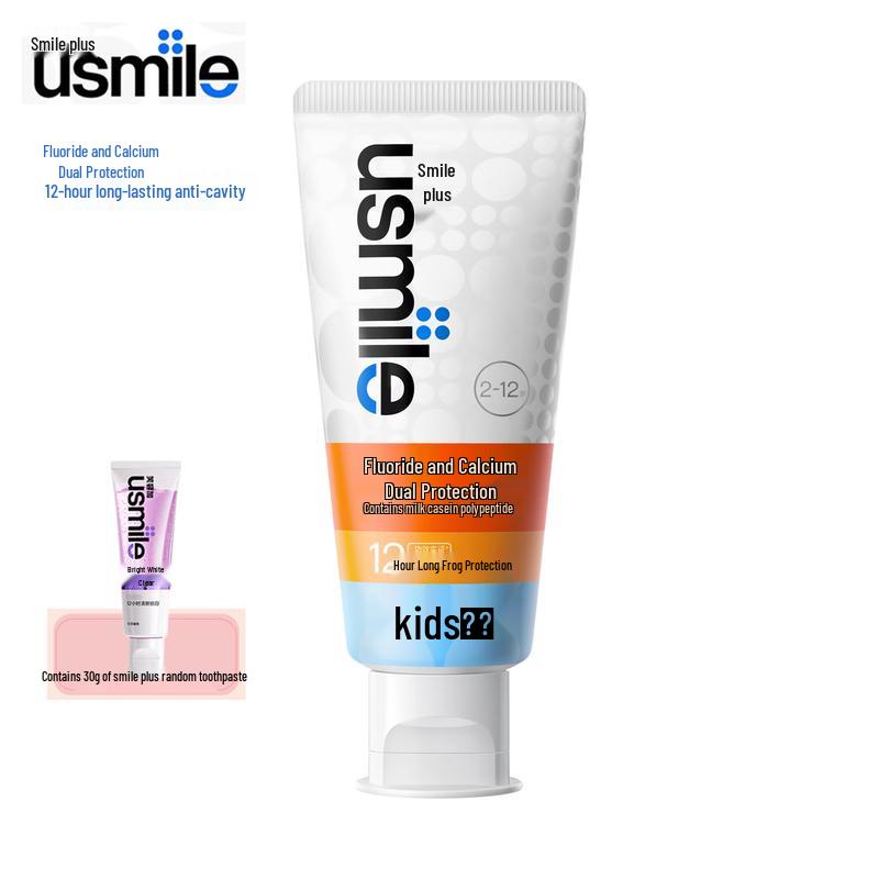 Usmile Kids Anti-Cavity Toothpaste with Bonus