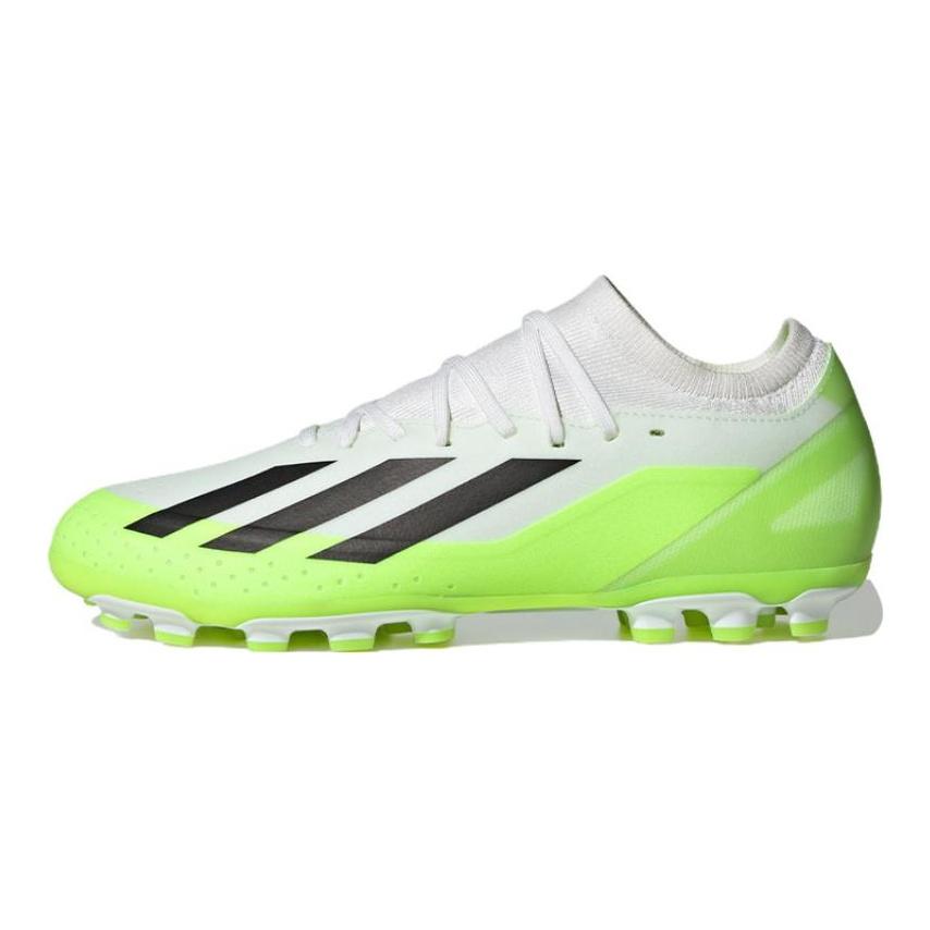 adidas Crazyflight X3 Artificial White Solar Green Grass Boots Sneakers IG7651