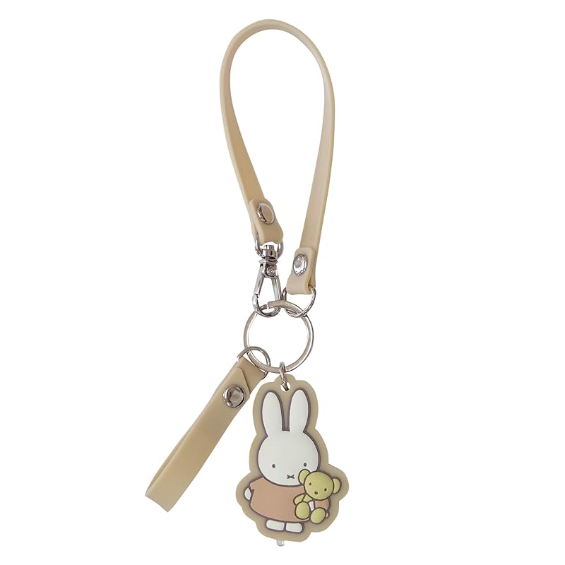

[Nicot] [miffy Miffy] MF Light Smart Keychain/Keychain/Light/miffy/Miffy/Cute/Present/Car Supplies (Miffy & Bear)