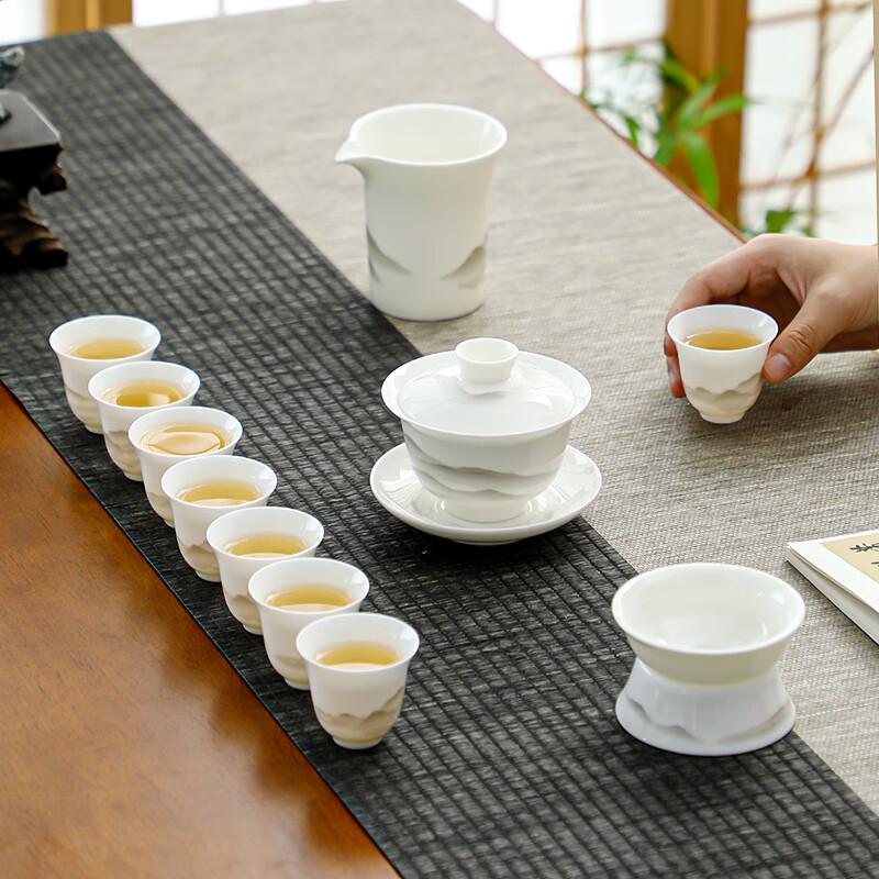 Sushi Ceramic Distant Mountain Kung Fu Tea Set
