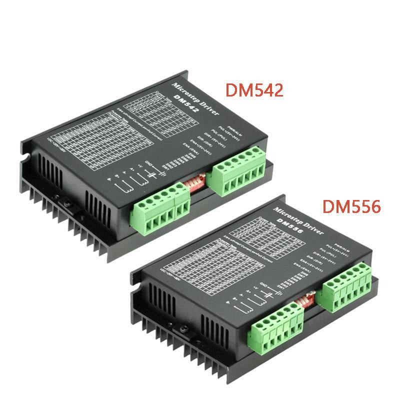 1/5/10/30/50Pcs DM556 DM542 Digital Stepper Motor Driver With 256 Microsteps Suitable For 57 60 86 Type Stepping Motors