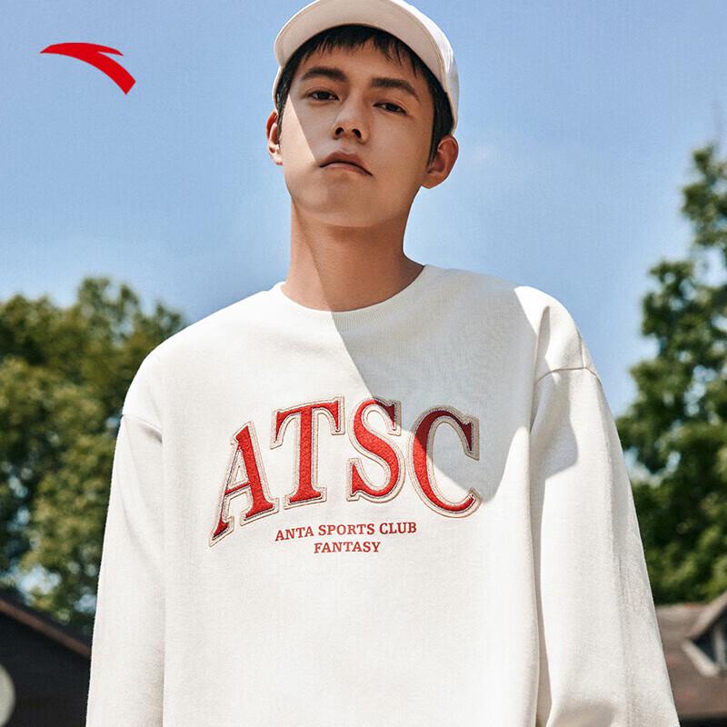 Anta Easy-Care Crewneck Sweatshirt M
