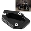 Motorcycle Kickstand Holder Side Stand Plate Extension Pad Fit for STREET TWIN 16‑19