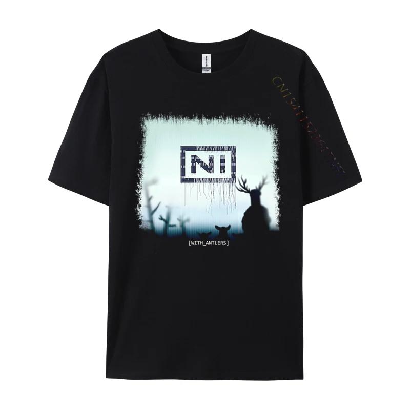 Nine Inch Nails With Antlers T-Shirt