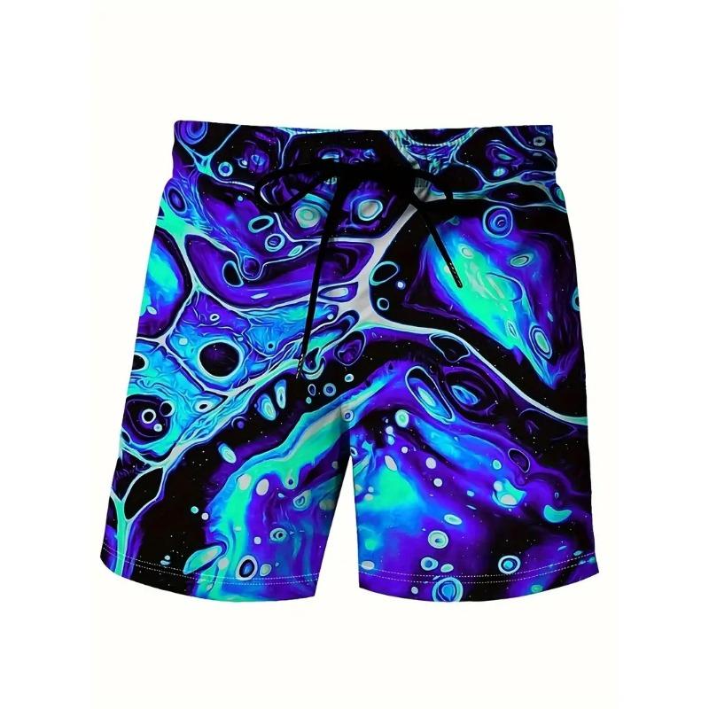 Men's Beach Pants Red Dragon 3D Printed Men's Shorts Summer Casual Breathable Shorts Men's Clothing Bermuda Men's Shorts