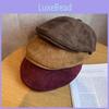 Vintage Beret Hat For Women With Polyester Fabric Sun Protection And Adjustable Head Circumference