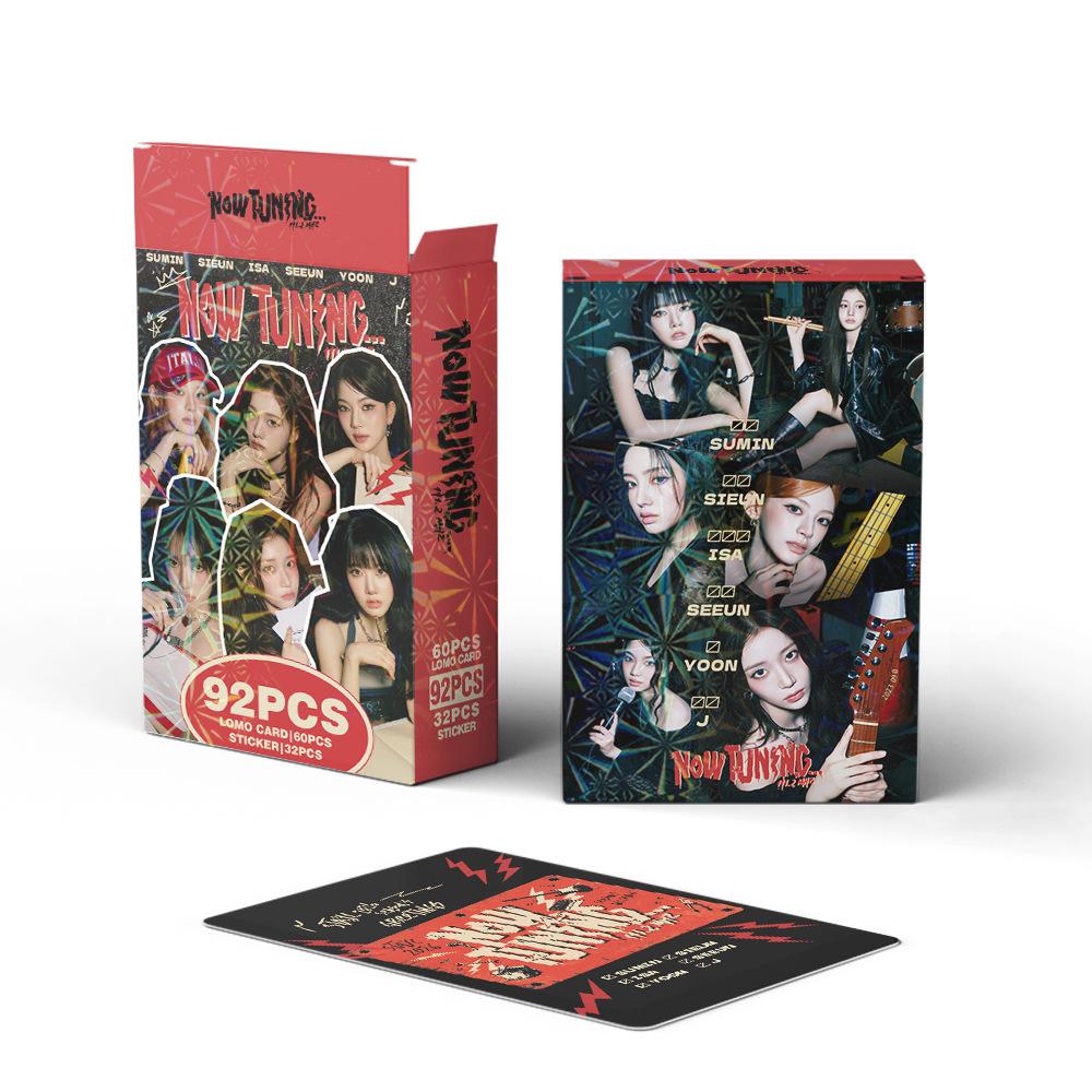 In-stock 92 small cards STRYC 2026 Season's Greetings photo card stickers LOMO HD Printd Photocards Stickers Fans Gift