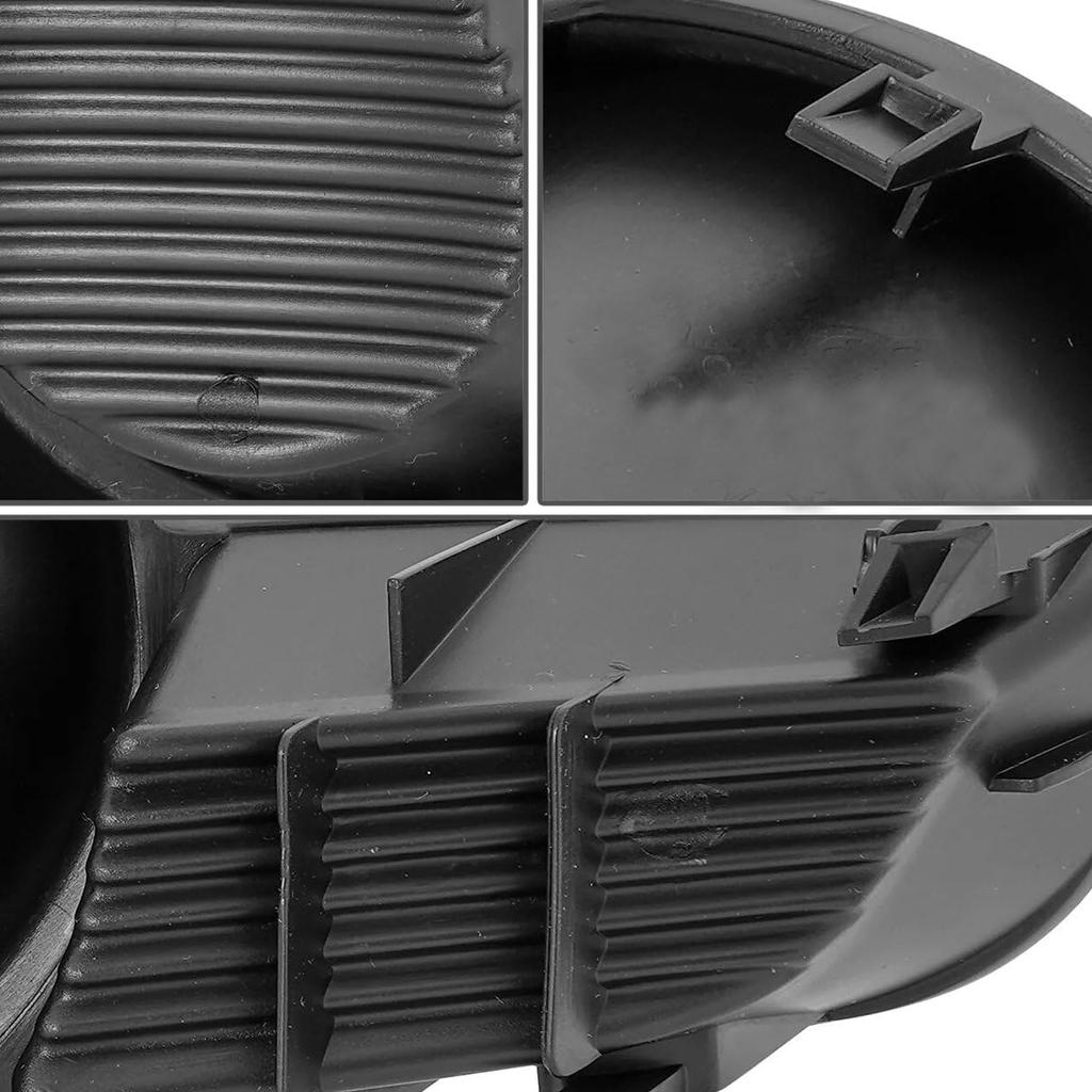 Fog Light Hole Cover Replacement for 2008 2009 2010 Toyota Highlander (Left + Right Side)