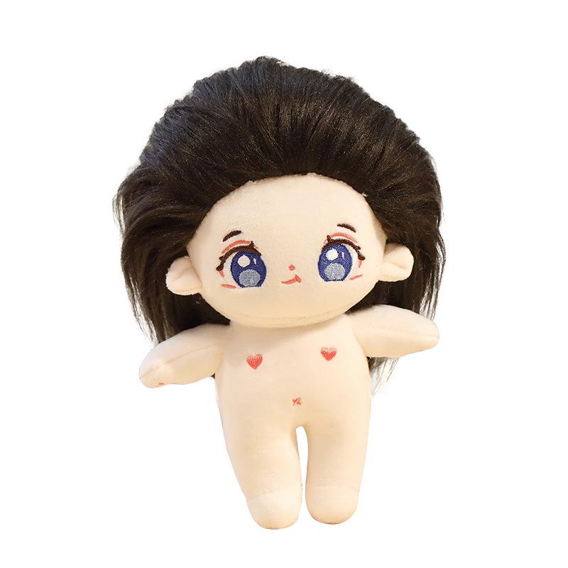 Cute Star Doll Plush Toy: Dressed-Up Cotton Doll Figurine