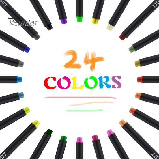 Fine Point Coloring Pens Pen, 0.4mm Ultra-fine Needle Tip, Waterproof Quick-drying Ink Multi Color Fineliner Set Drawing Set, for Professional