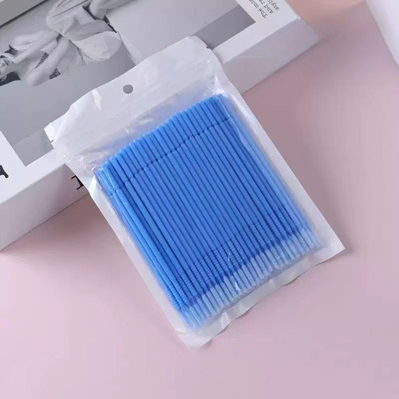100 Pcs Disposable Spiral  Mascara  Brush Handle Microbrush  Applicator Lashes Brushes Eyelash Extension Makeup Tools Wholesale