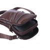 Men's Large Capacity Crossbody Waist Bag - Multi-functional Cowhide Phone Bag with Lanyard, Wearable On Belt for Returning Customers