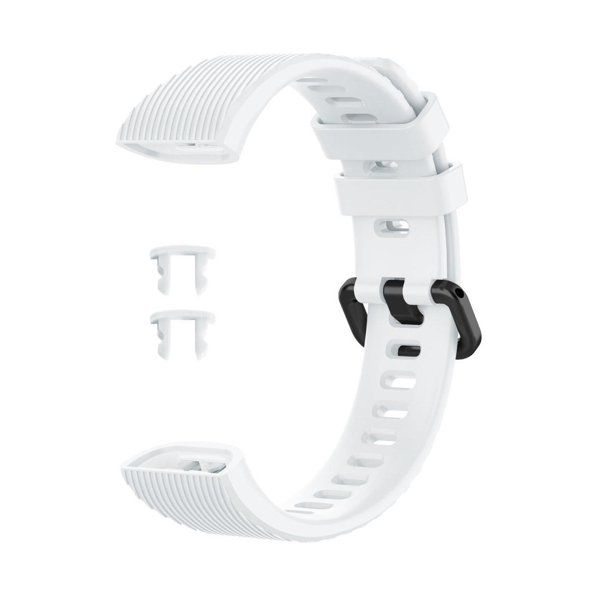 

Силиконовый ремешок для умных браслетов Huawei Band 3 / Band 3 Pro / Band 4 Pro For Huawei Band 3 белый