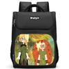 Schulrucksack mit mehreren Fächern, Geeignet für Jungen, Großer Cartoon-Wolfwalkers-Rucksack, Strapazierfähiger Kinderrucksack für 6-10