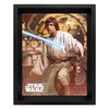 Vader Vs Skywalker Luke Skywalker 3D Lenticular Framed Poster