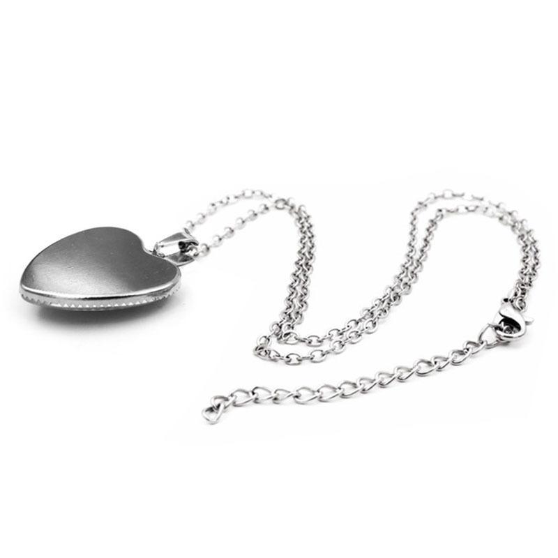 Love Necklace Accessories Anime Cartoon Peach Heart Pendant Sweater Chain