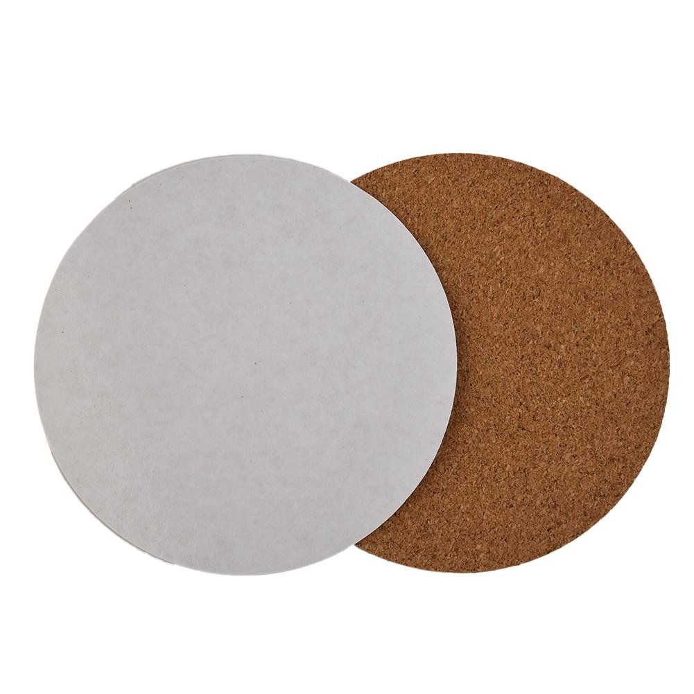 10cm Korkuntersetzer 60 Stück Rutschfeste Korkrückseite Korkmatten DIY