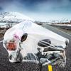 Motorcycle Cover Disposable Transparent Protector Covers All Season Outdoor Waterproof Bike Scooter Rain Dustproof Cover