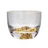 Gebaitang Gilded Crystal Glass Kung Fu Tea Cups (Set of 2)