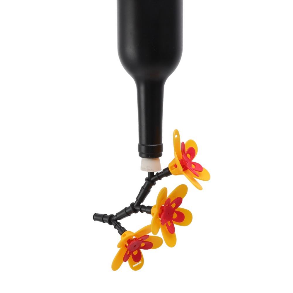 Hanging Design DIY Hummingbird Feeder Bottle Recycling Hanging Hummingbird Feeder For Courtyard