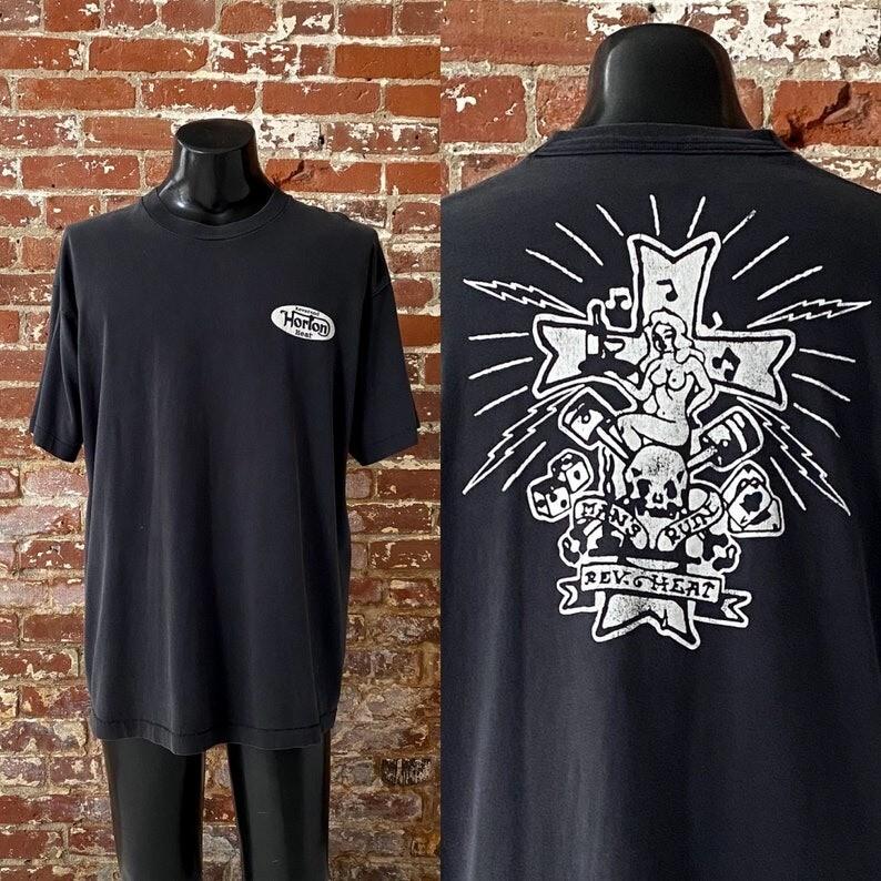 90s Reverend Horton Heat TShirt. Vintage 1990s Reverend Horton Heat Sun Pop Unisex T-Shirt